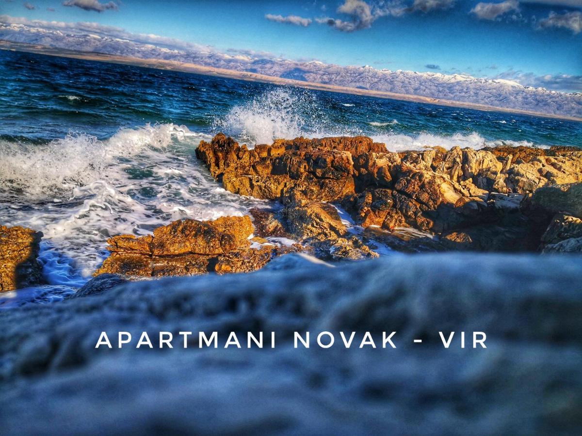 Apartmani Novak - Vir Eksteriør billede